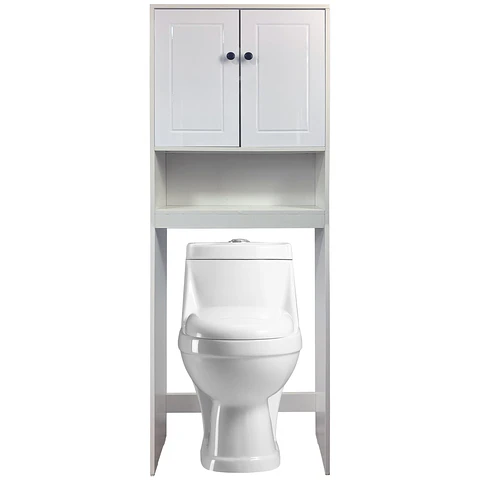 Estante para Wc Sanitario Termolaminado color Blanco