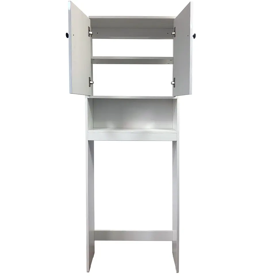 Estante para Wc Sanitario Termolaminado color Blanco 4
