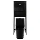 Estante para Wc Sanitario Termolaminado color Negro - Miniatura 2