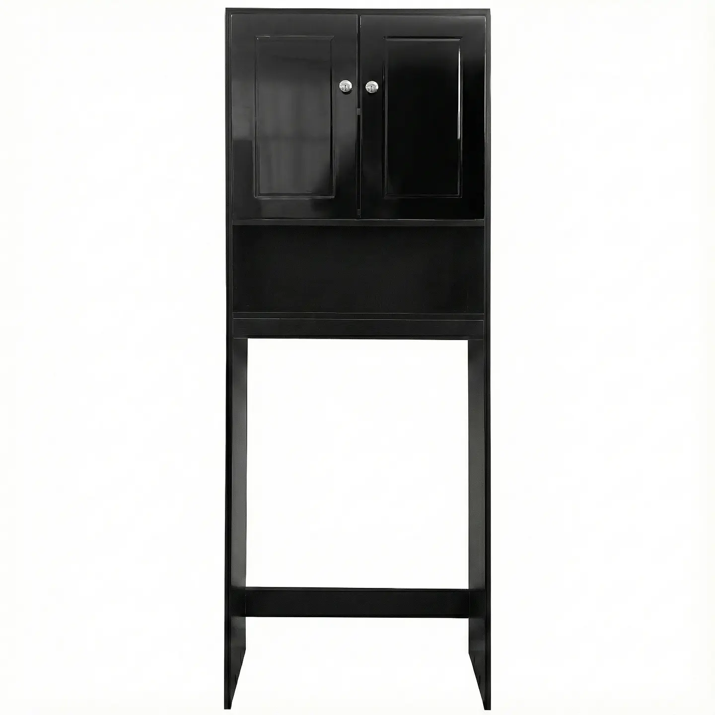 Estante para Wc Sanitario Termolaminado color Negro 1