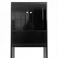 Estante para Wc Sanitario Termolaminado color Negro - Miniatura 5