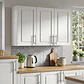 Mueble Aéreo de Cocina a Muro Blanco 100x75x34 cm (Incluye Armado) - Miniatura 4