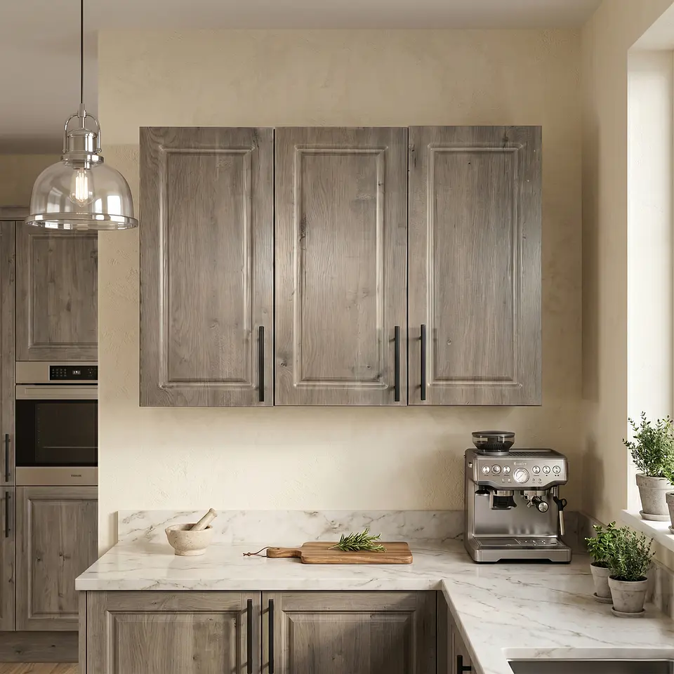 Mueble Aéreo de Cocina a Muro Nogal 100x75x34 cm (Incluye Armado) 4