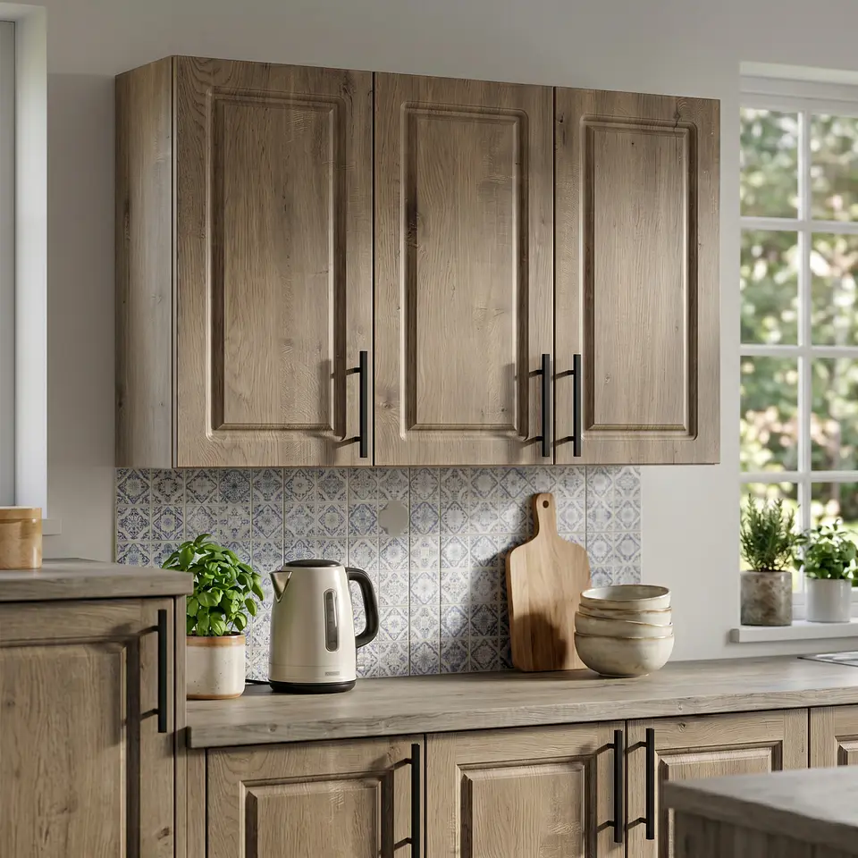 Mueble Aéreo de Cocina a Muro Nogal 100x75x34 cm (Incluye Armado) 5