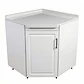 Mueble Modular Esquinero Diamante Blanco para Cocina Cubierta de Cuarzo - Miniatura 2