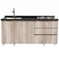 Mueble Integral de Cocina Toscano con Encimera y Lavaplatos 180 cm - Miniatura 4