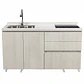 Mueble Integral de Cocina Roble Nórdico con Encimera y Lavaplatos 150 cm - Miniatura 3