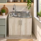 Mueble de Cocina Melamina Toscana Der 80x52x90 cm - Miniatura 2