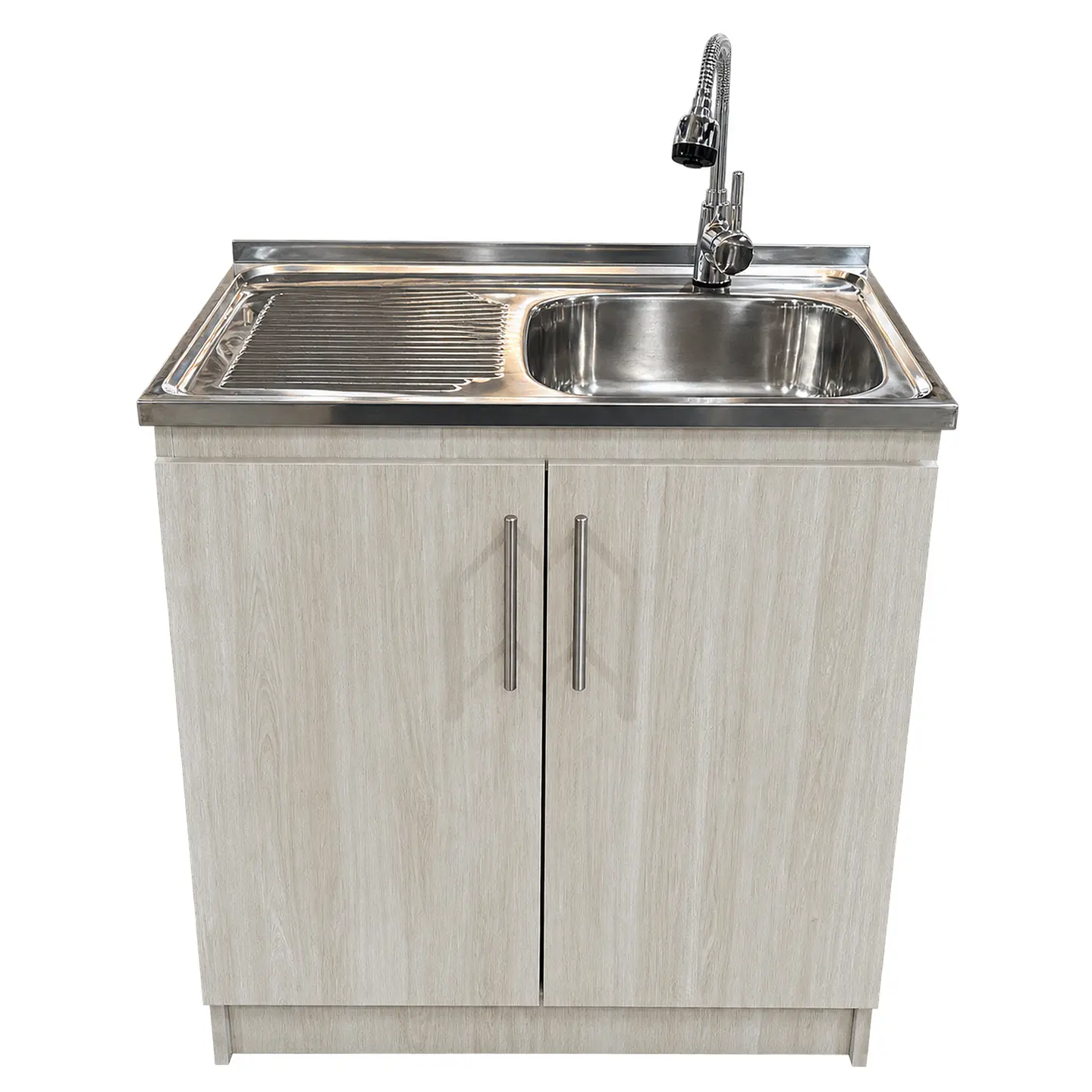 Mueble de Cocina Melamina Roble Nórdico Izq 80x52x90 cm 1