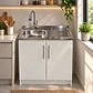 Mueble de Cocina Melamina Blanco Der 80x52x90 cm - Miniatura 2