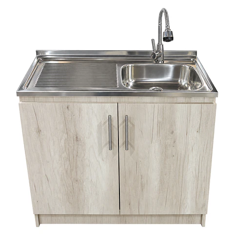 Mueble de Cocina Melamina Toscana Izq 100x52x90 cm