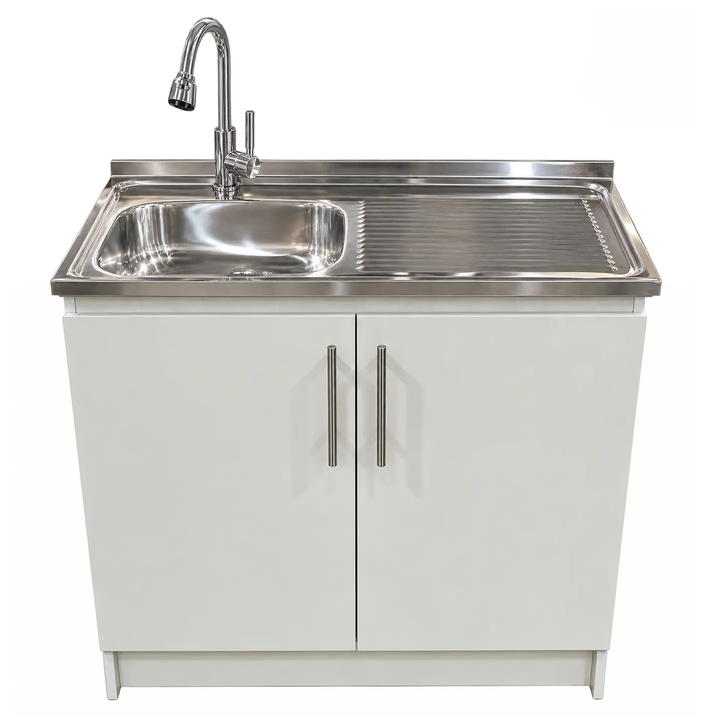 Mueble de Cocina Melamina Blanco Der 100x52x90 cm 1