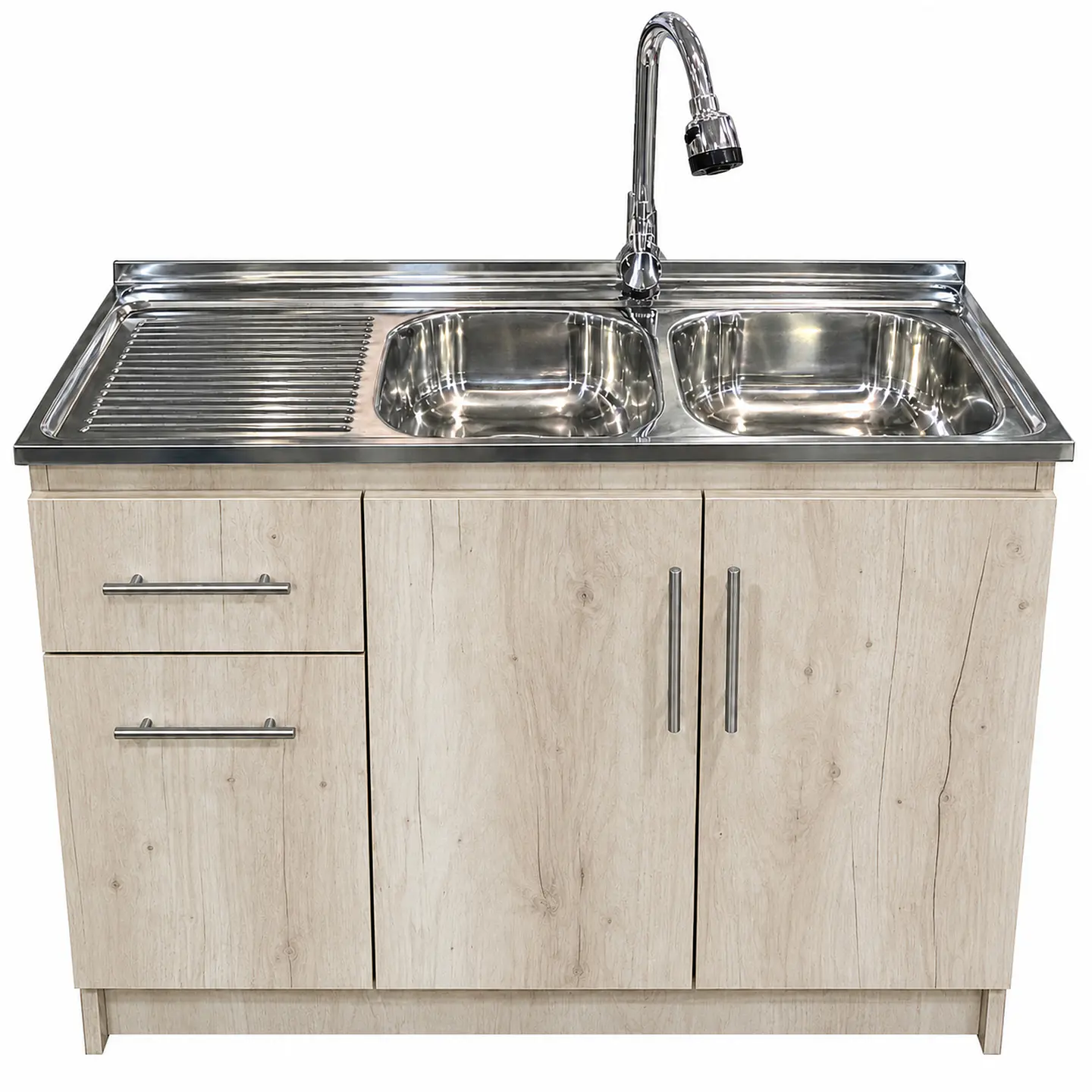 Mueble de Cocina Melamina Toscana Izq 120x52x90 cm 1