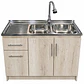 Mueble de Cocina Melamina Toscana Izq 120x52x90 cm - Miniatura 1