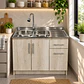Mueble de Cocina Melamina Toscana Der 120x52x90 cm - Miniatura 2