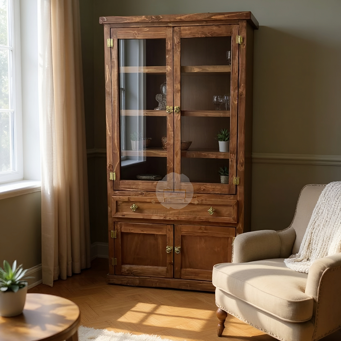 Vitrina con cajonera 1