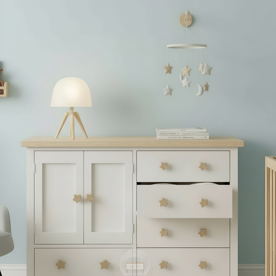 Cómoda bebé 5 cajones 1