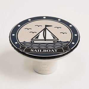 Tirador decorativo velero