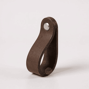 Manilla estilo cuero marrón