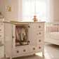 Cómoda Closet Mudador de Madera - Tiradores premium de la foto incluidos - Miniatura 4