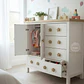 Cómoda Closet Mudador de Madera - Tiradores premium de la foto incluidos - Miniatura 3