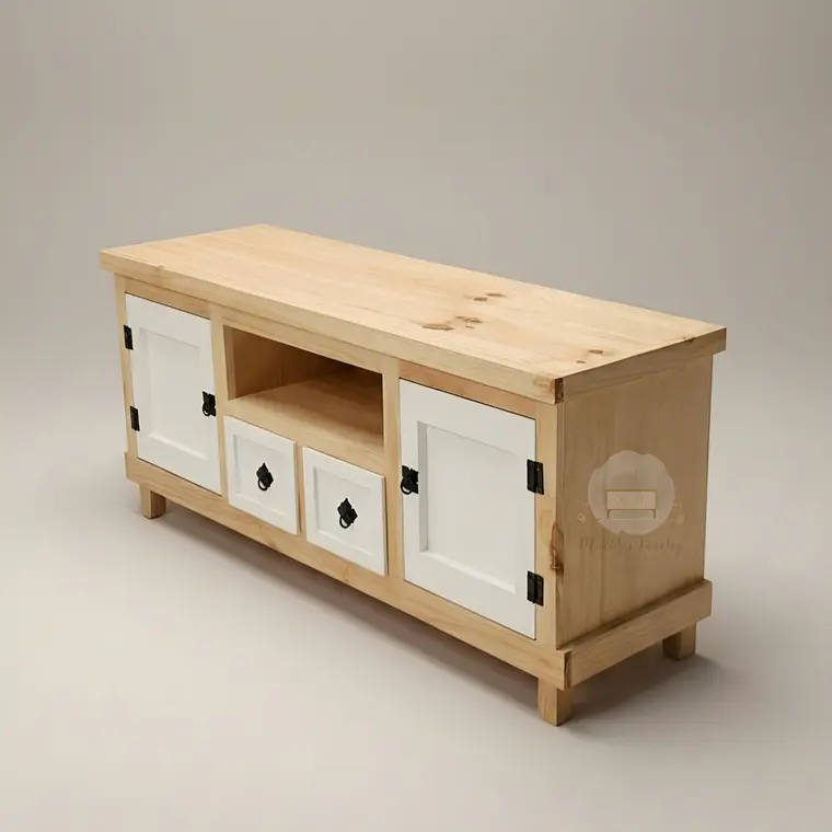 Rack de Tv Bicolor 3
