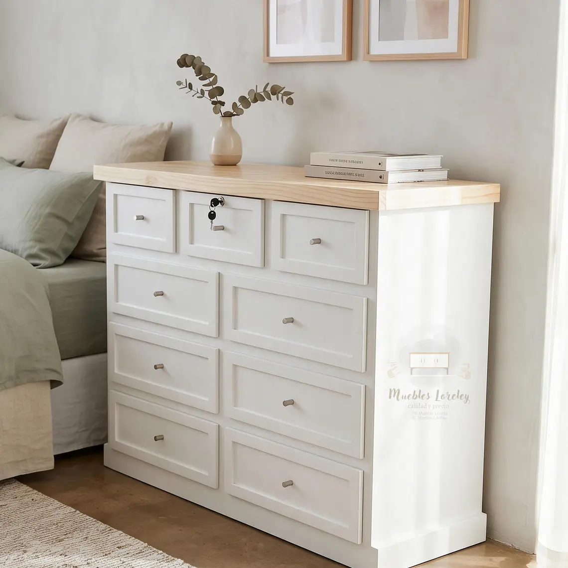Cómoda de Madera 