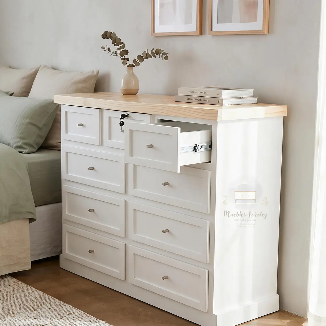 Cómoda de Madera 