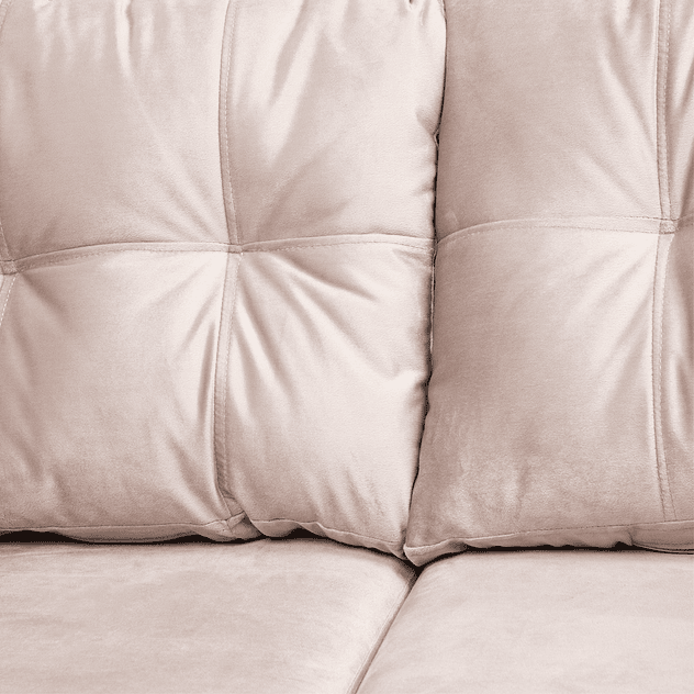 Seccional Bonsai Felpa Beige 3.1 8