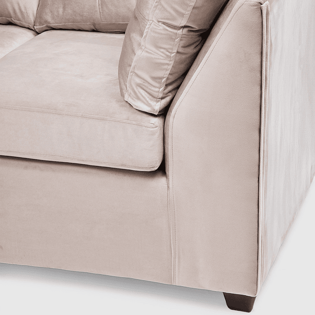 Seccional Bonsai Felpa Beige 3.1 9