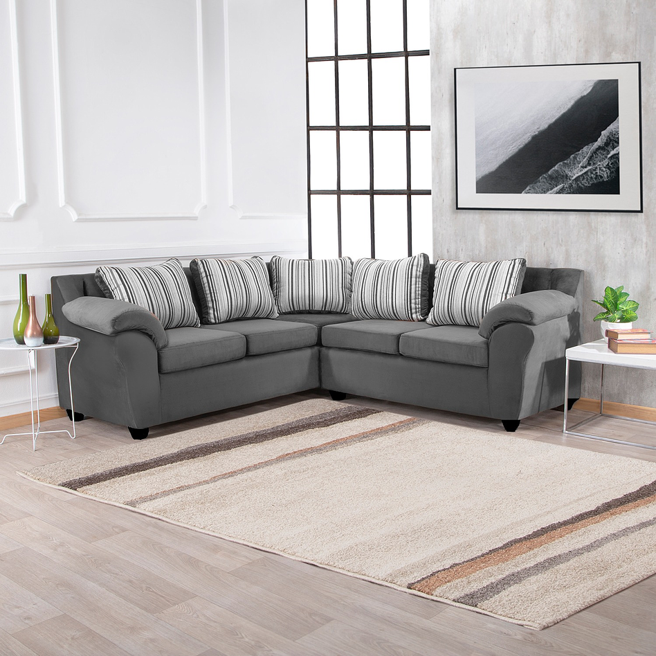 Seccional Cattaleya Felpa Gris 3.2 2