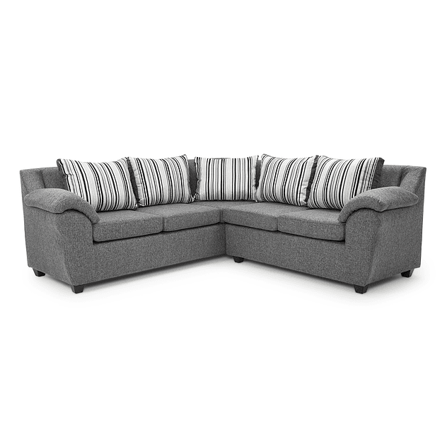 Seccional Cattaleya Chenille Gris - TH 3.2 1