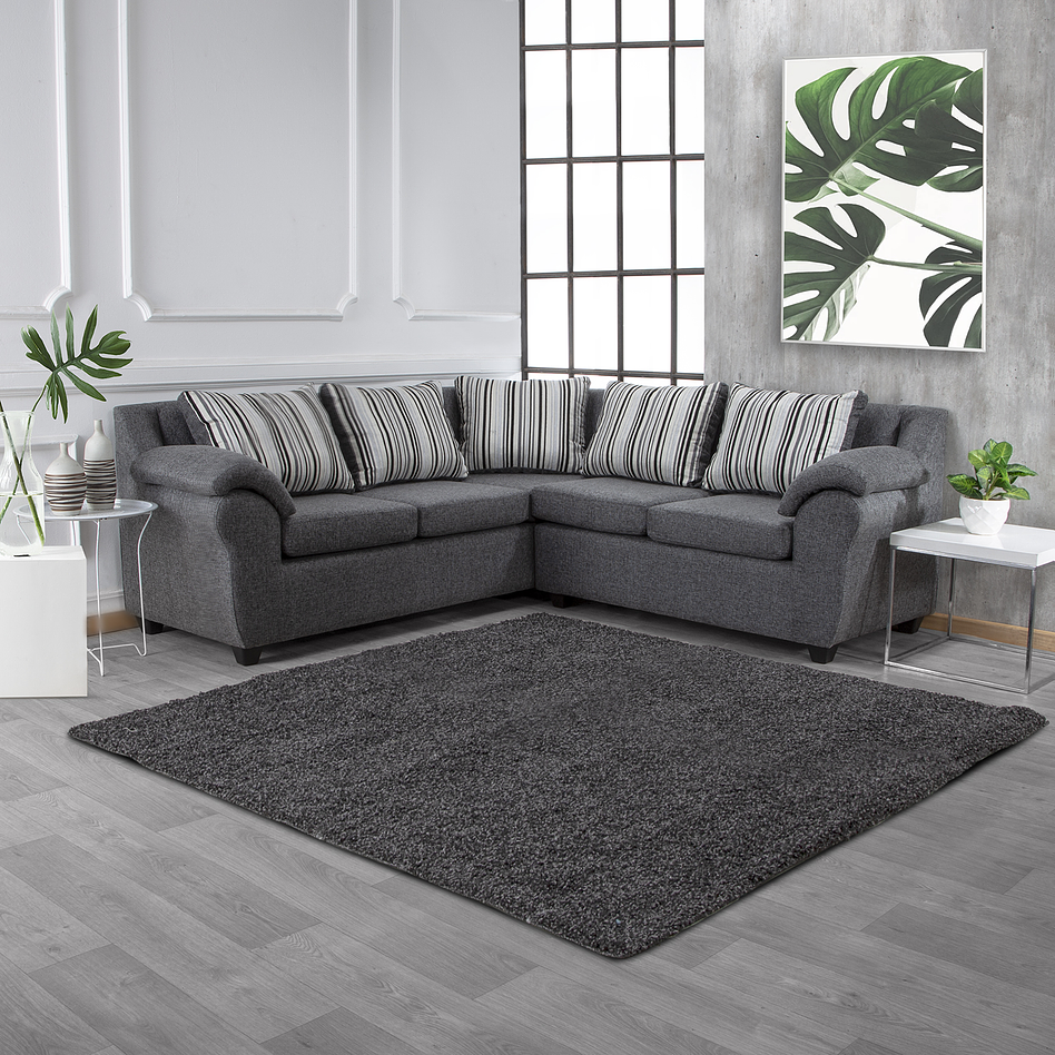 Seccional Cattaleya Chenille Gris - TH 3.2 2