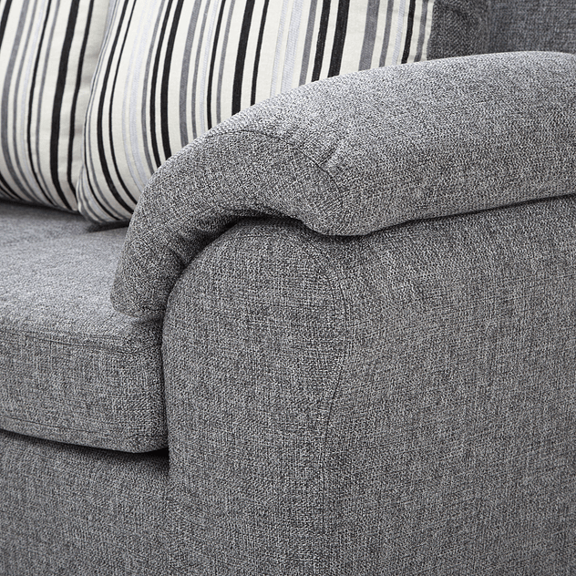 Seccional Cattaleya Chenille Gris - TH 3.2 4