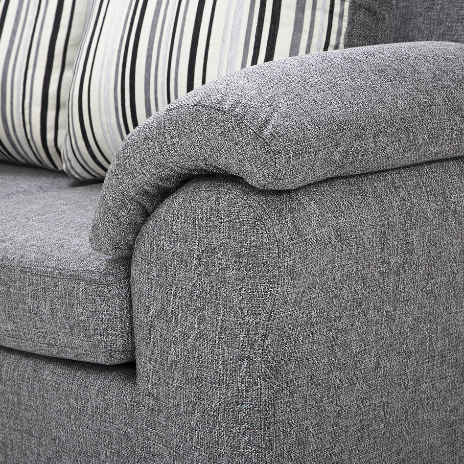 Seccional Cattaleya Chenille Gris - TH 3.2 4