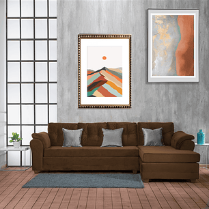 Seccional Journey Felpa Café - Derecho