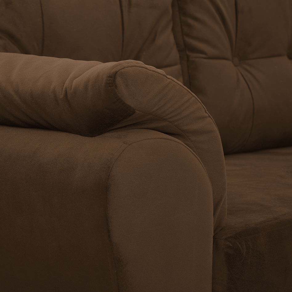 Seccional Journey Felpa Café - Derecho 5