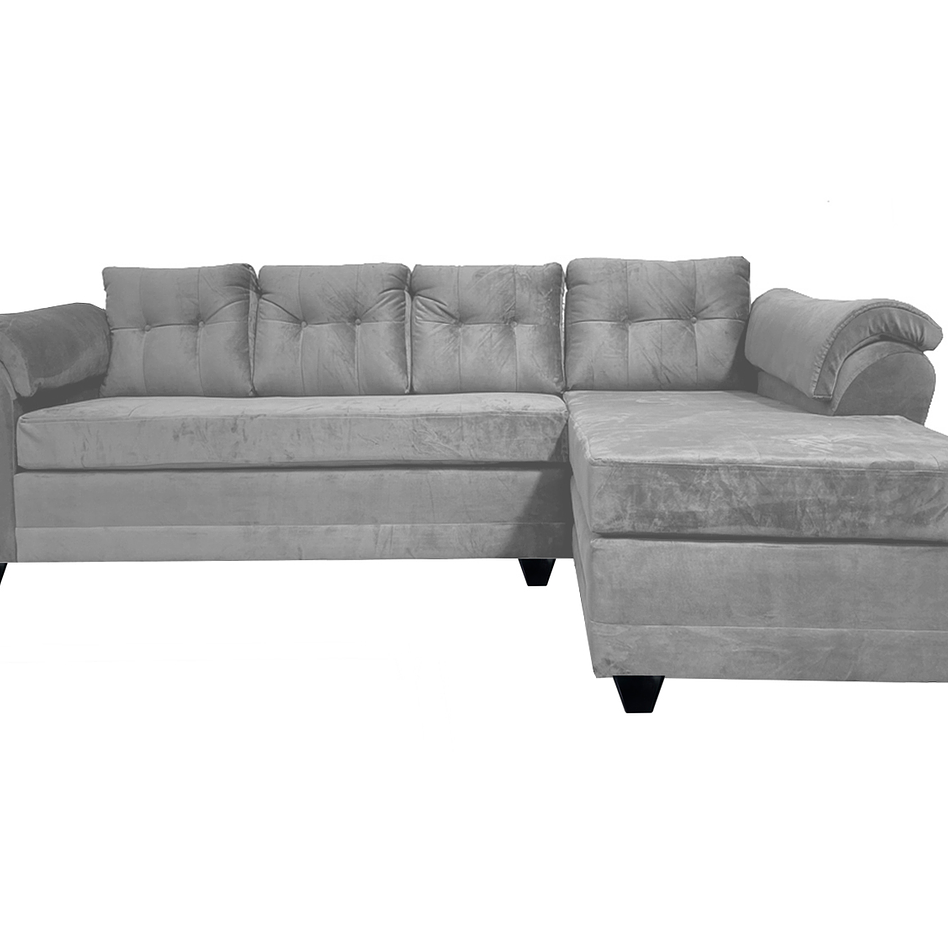 Seccional Journey Felpa Gris - Derecho 1