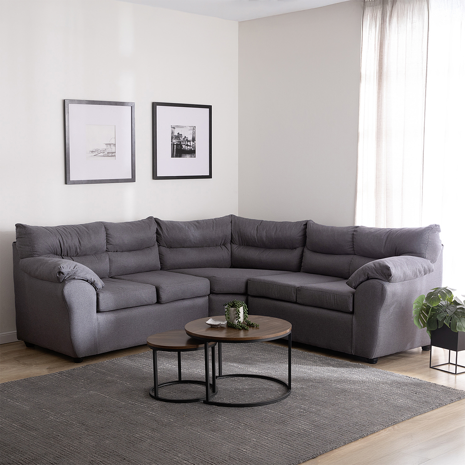 Seccional Arrayán Tela Gris Oscuro 2.1.2 2