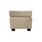 Sofá Ezeiza 3c + 1 Pouf Felpa Beige - Miniatura 4