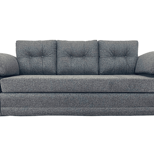 Sofá Mercury Tela Gris 3c