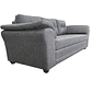 Sofá Mercury Tela Gris 3c - Miniatura 3