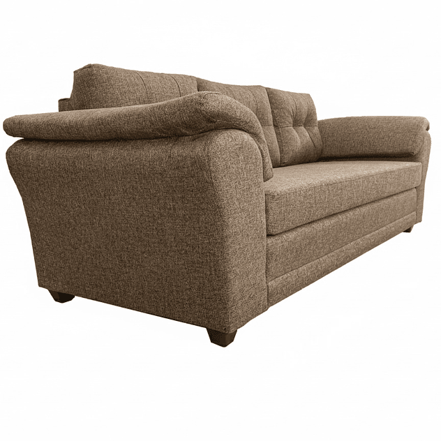 Sofá Mercury Tela Café 3c 2