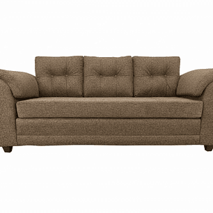 Sofá Mercury Tela Café 3c