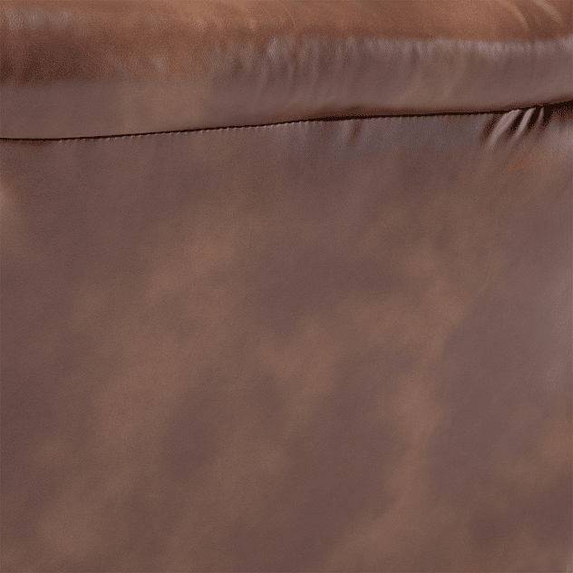 Sofá Ezeiza 3c + 1 Pouf Pu Café Envejecido 10