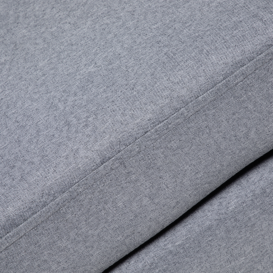 Sofá Charlotte 3c Tela Gris 5