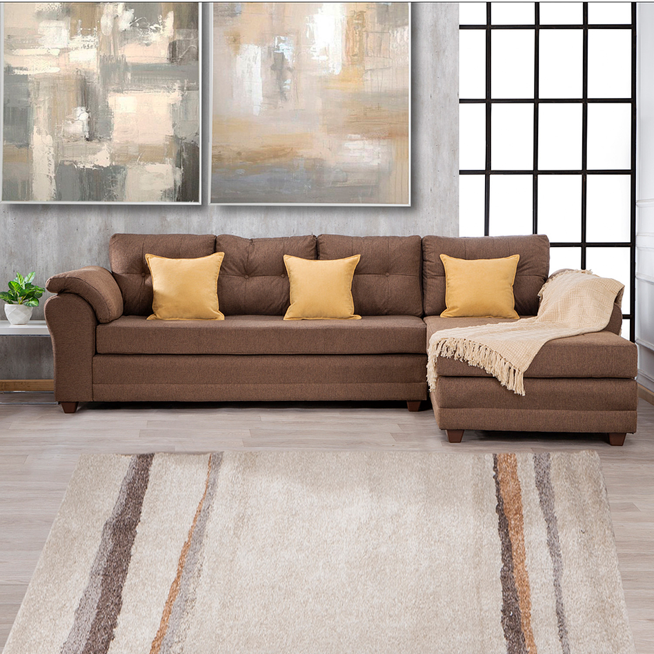 Seccional Journey Tela Café - Derecho 2