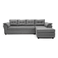 Seccional Journey Tela Gris - Derecho - Miniatura 1
