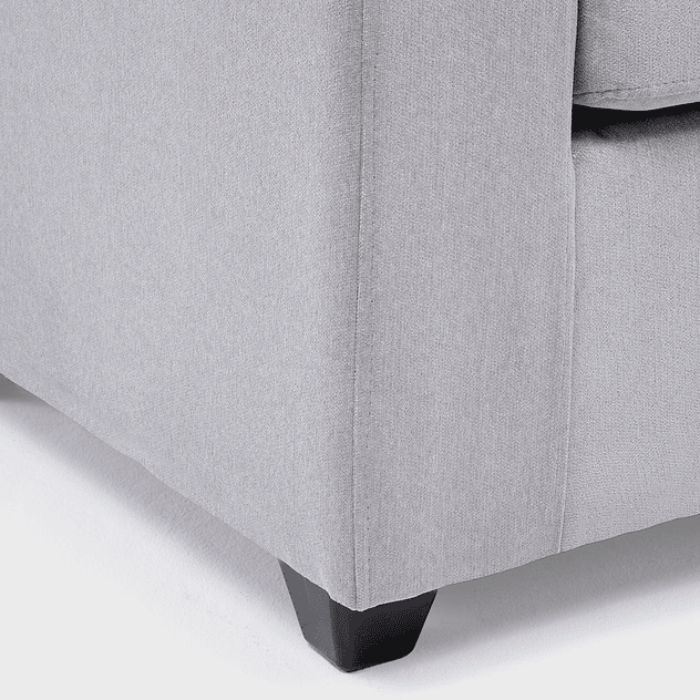 Seccional Jazmin Velvet Gris Claro 3.1 9