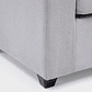 Seccional Jazmin Velvet Gris Claro 3.1 - Miniatura 9